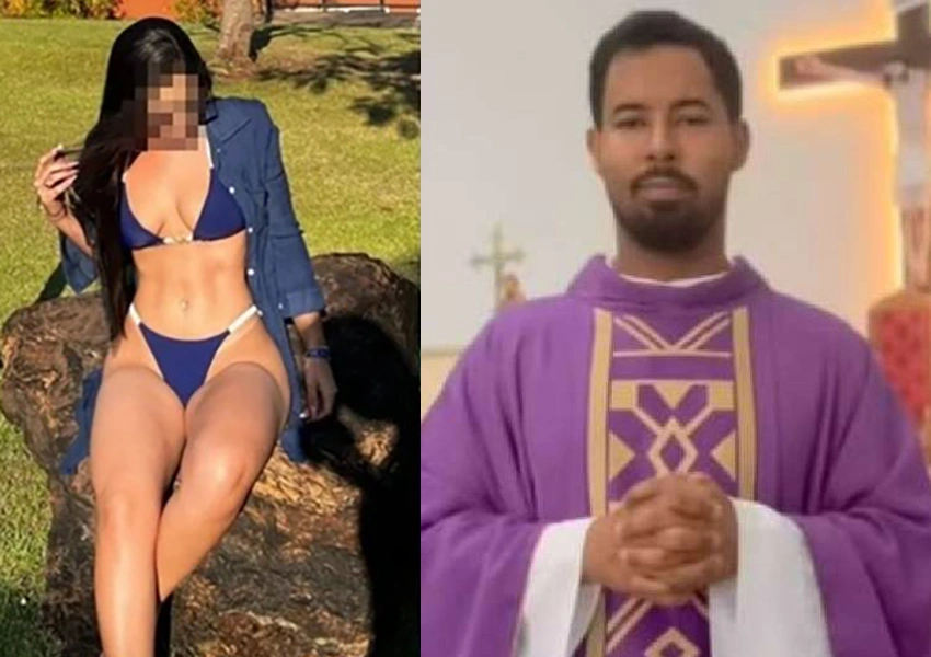 Padre é flagrado com noiva de fiel em casa paroquial e caso causa repercussão