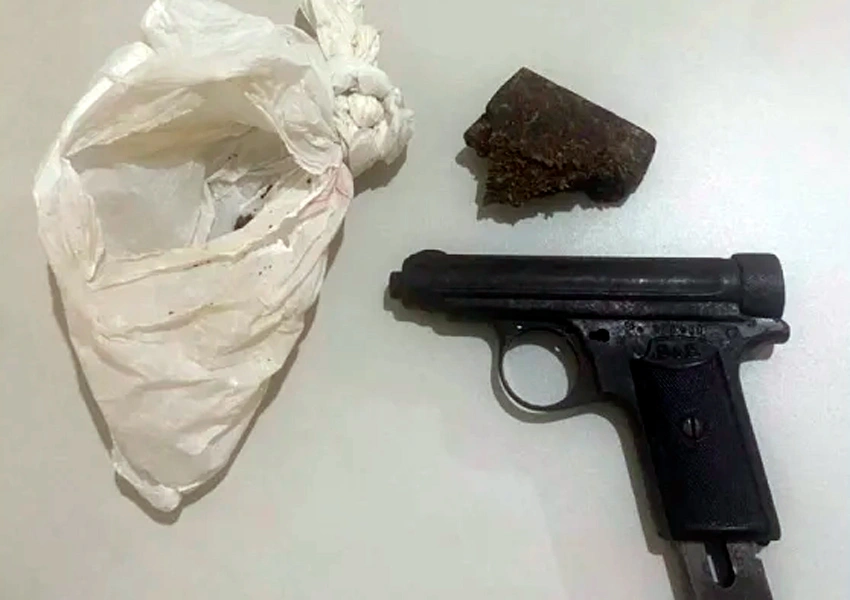 Polícia Militar apreende arma e droga em residência abandonada na zona rural de Ibicoara