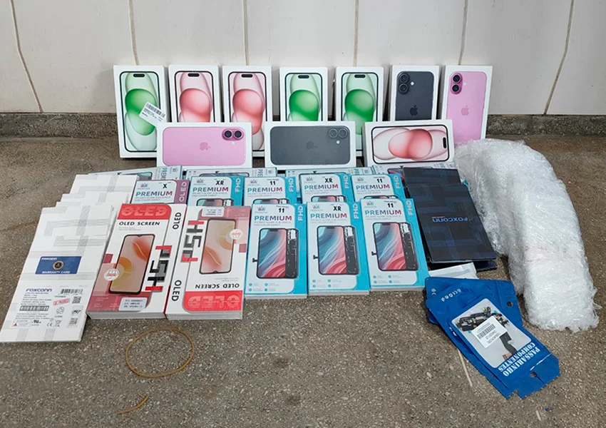 Polícia Rodoviária apreende aparelhos eletrônicos sem nota fiscal em Guanambi