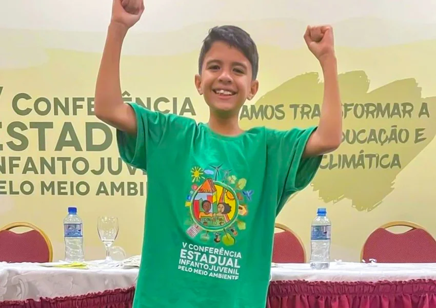 Estudante de Paramirim é selecionado para representar a Bahia na COP30 em Belém
