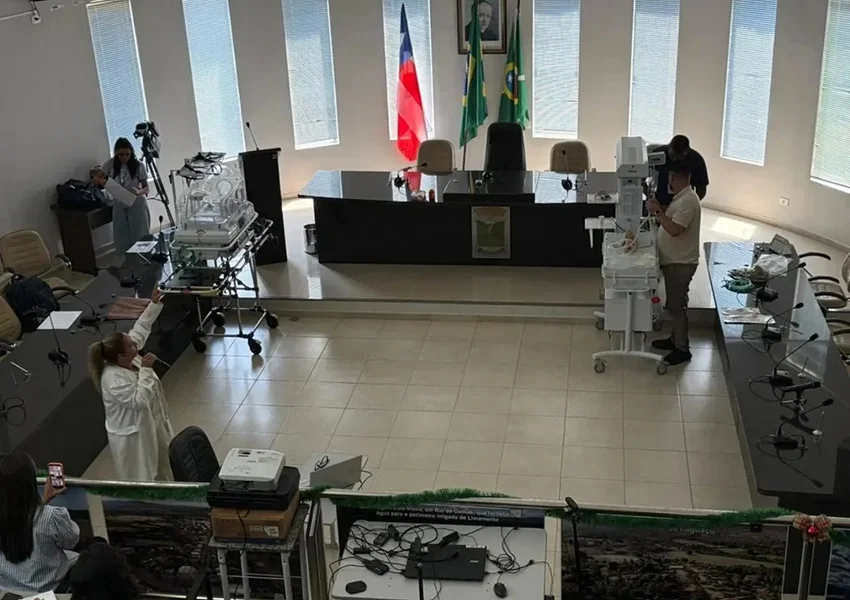 Profissionais da Saúde de Livramento participam de capacitação do Projeto UTI Neo Itinerante