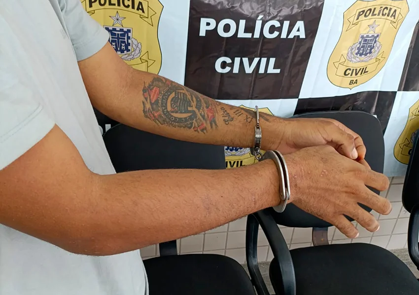 Polícia Civil cumpre prisão preventiva de jovem investigado por tentativa de homicídio em Carinhanha