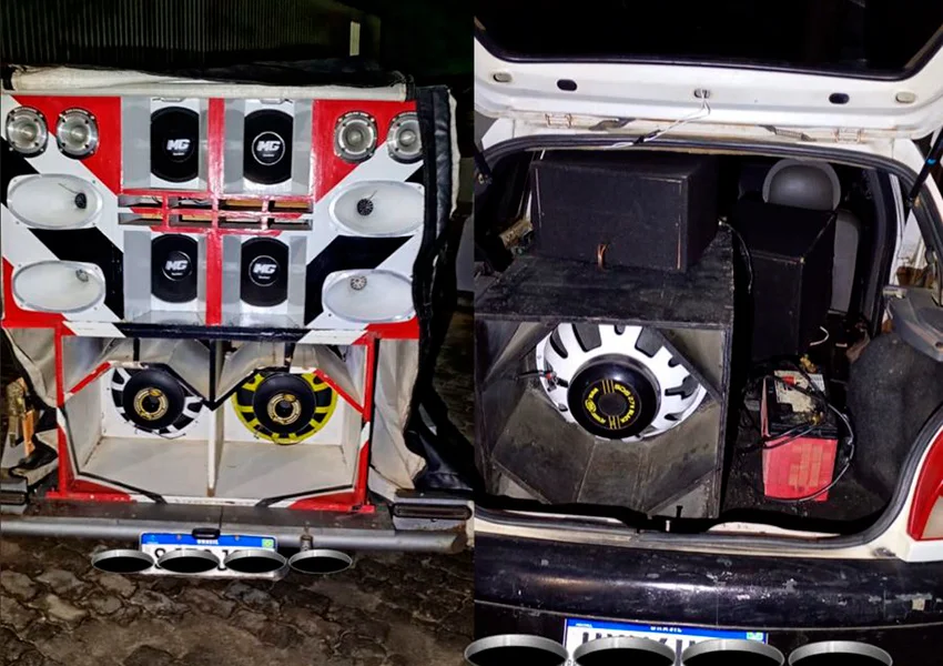 Operação Paredão: PM apreende drogas, arma e equipamentos de som em ação conjunta em Vitória da Conquista