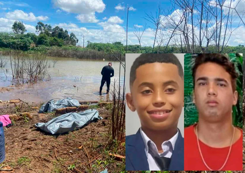 Corpos de Keivison e Wesley são encontrados em lagoa no bairro Primavera em Vitória da Conquista
