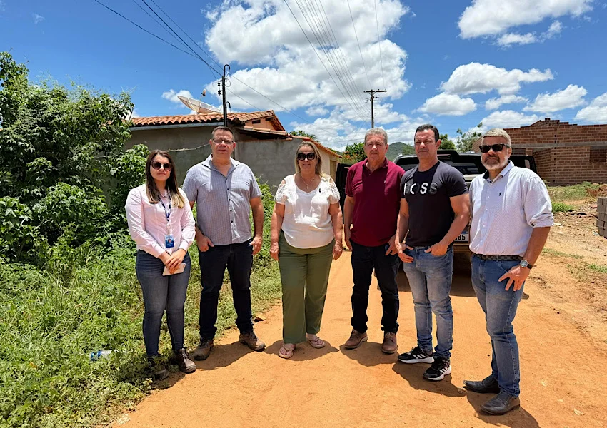 Codevasf realiza vistoria para pavimentação em Iguatemi, Lagoa de Daniel e Rio Abaixo