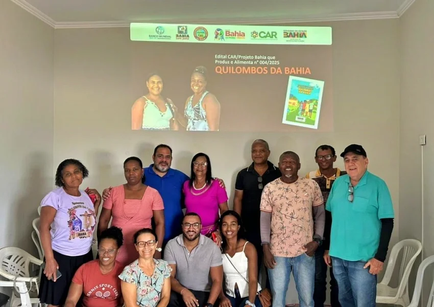 Livramento de Nossa Senhora recebe reunião de apresentação do Edital Quilombos da Bahia da CAR