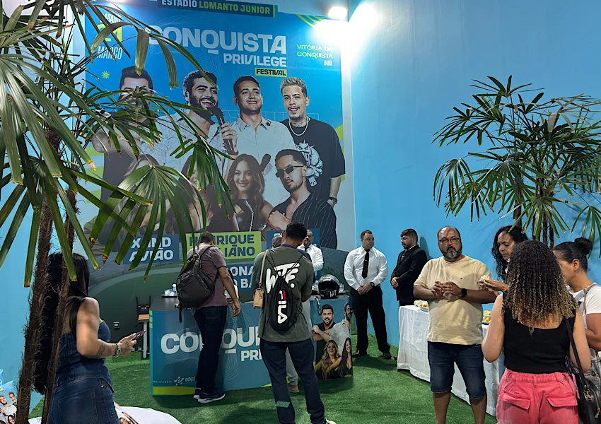 Conquista Privilege Festival inaugura loja e inicia venda presencial de ingressos