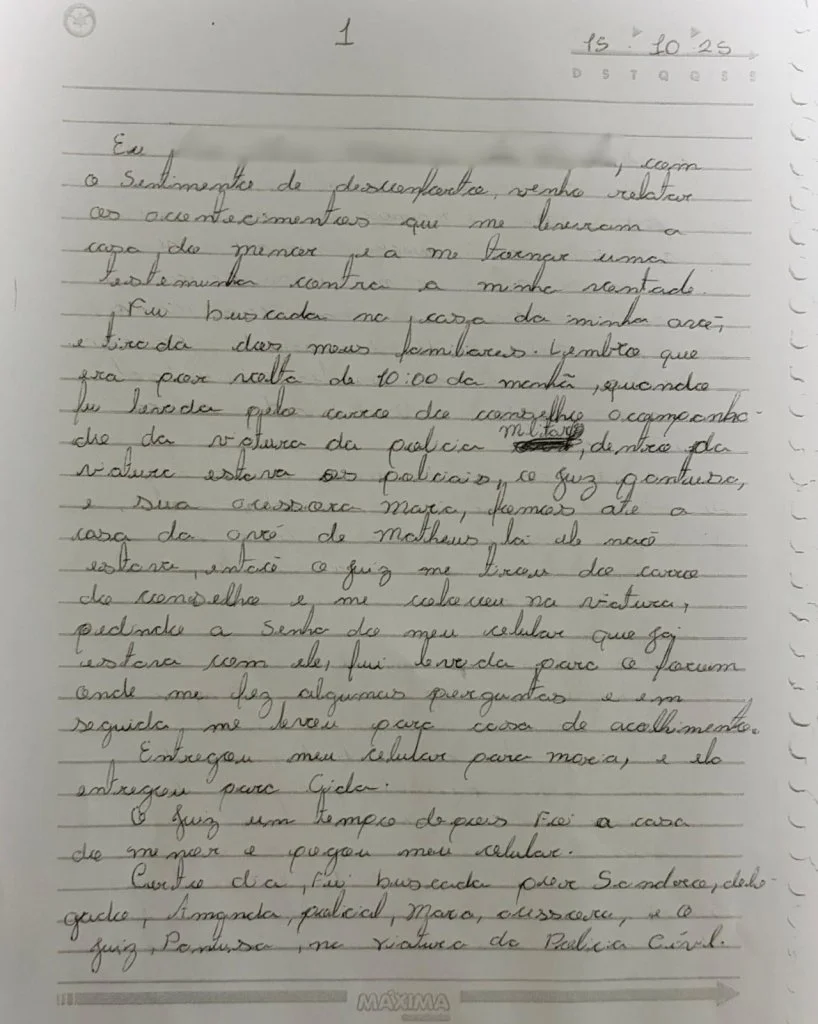Juiz e delegado de Riacho de Santana são investigados por suposto conluio e coação de menores