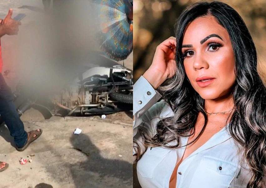 Mulher morre após colisão entre motocicleta e caminhão em Bom Jesus da Lapa