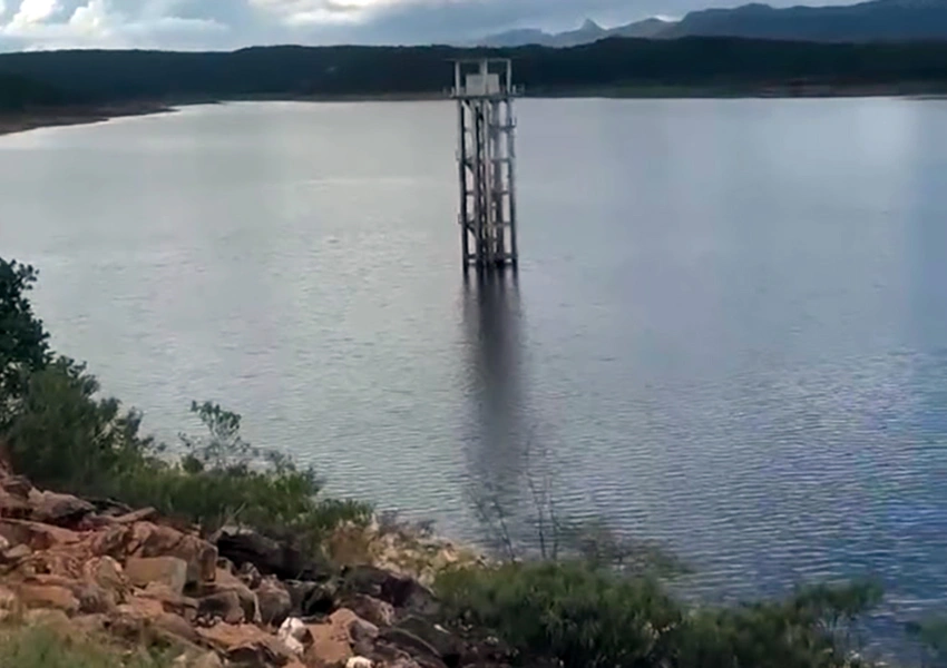 Rio de Contas: Açude Brumado registra aumento no volume e chega a 42,44% da capacidade