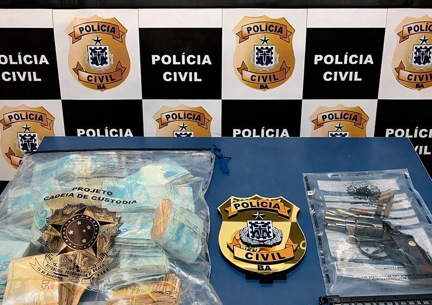 Operação Pecten desarticula organização criminosa e apreende R$ 150 mil em Conquista