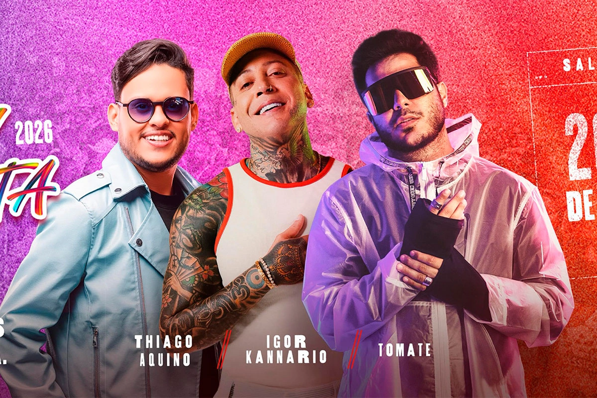 Thiago Aquino, Igor Kannário e Tomate são os primeiros nomes da MiConquista 2026