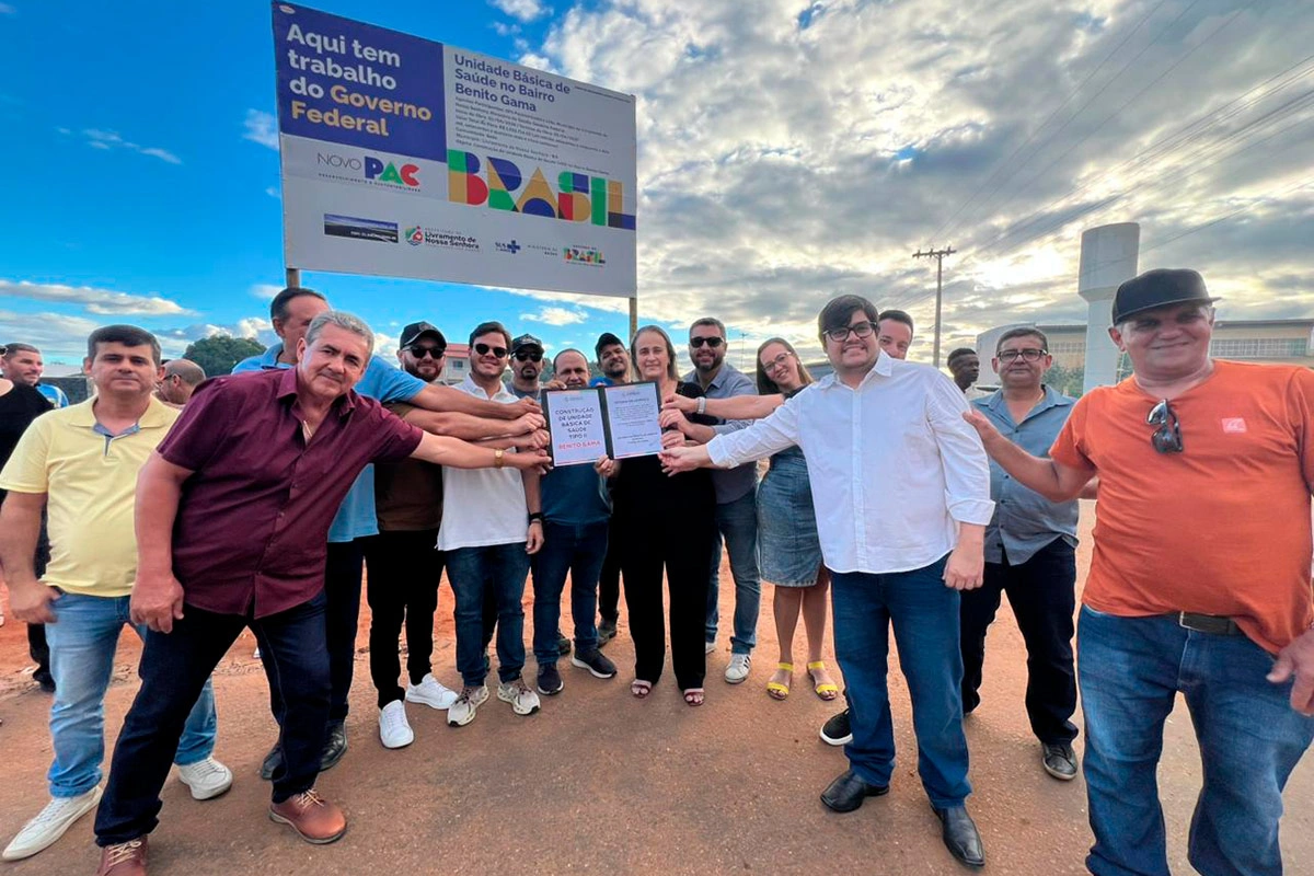 Prefeitura de Livramento assina ordem de serviço para nova UBS no bairro Benito Gama