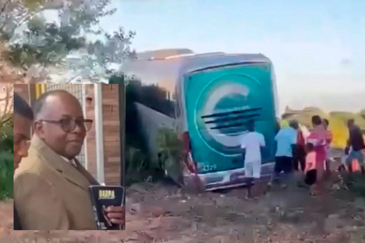 Motorista de ônibus evita tragédia maior em acidente que matou pastor na BR-101