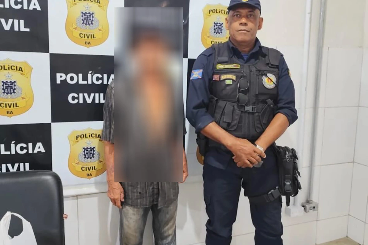 Idoso de 73 anos procura delegacia para registrar roubo e acaba preso por homicídio em Itambé