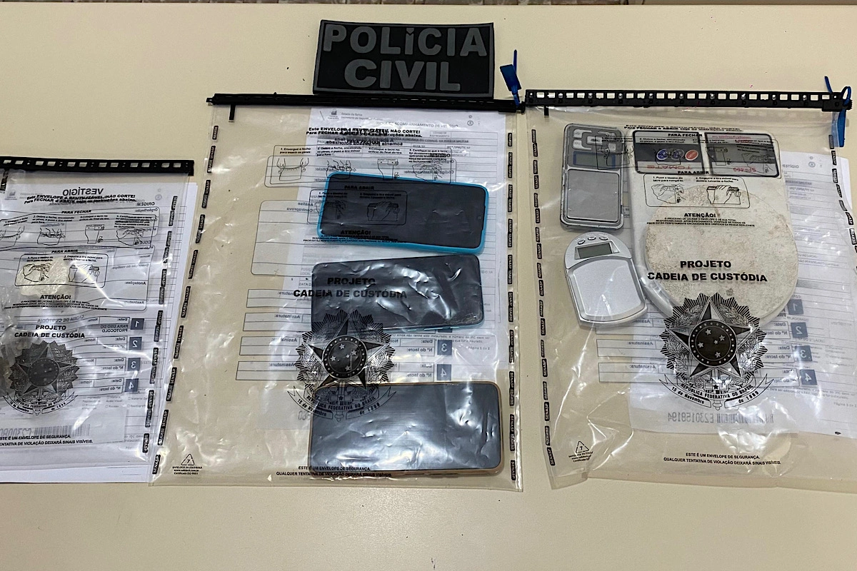 Operação da Polícia Civil prende suspeito de tráfico e foragido em Piatã