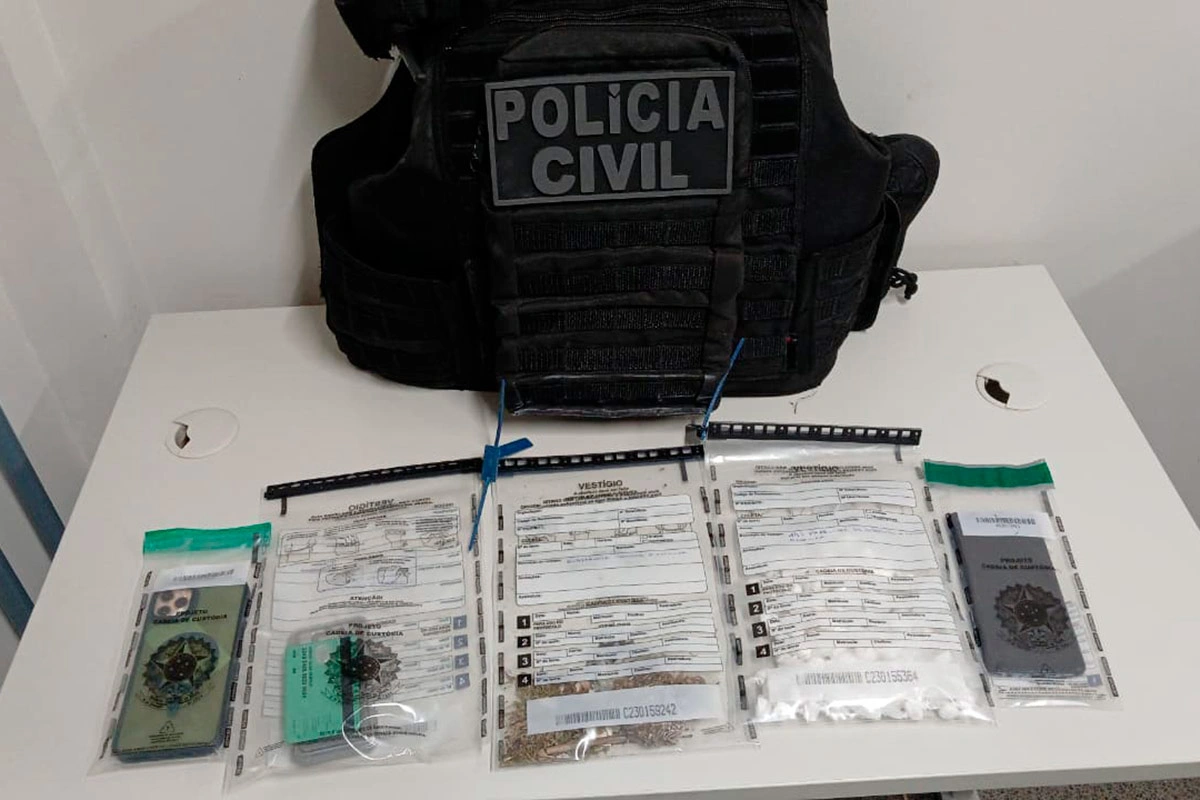 Homem é preso por tráfico de drogas durante operação em Rio do Antônio