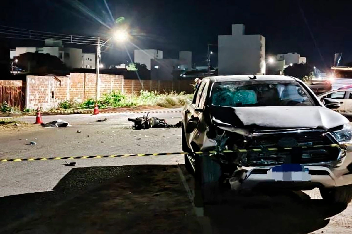 Motociclista morre após colisão com caminhonete em Guanambi
