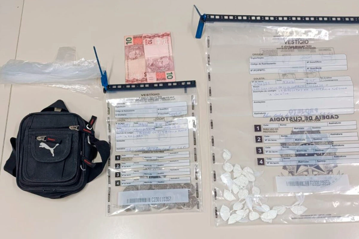 Homem é preso pela Rondesp com drogas em Licínio de Almeida