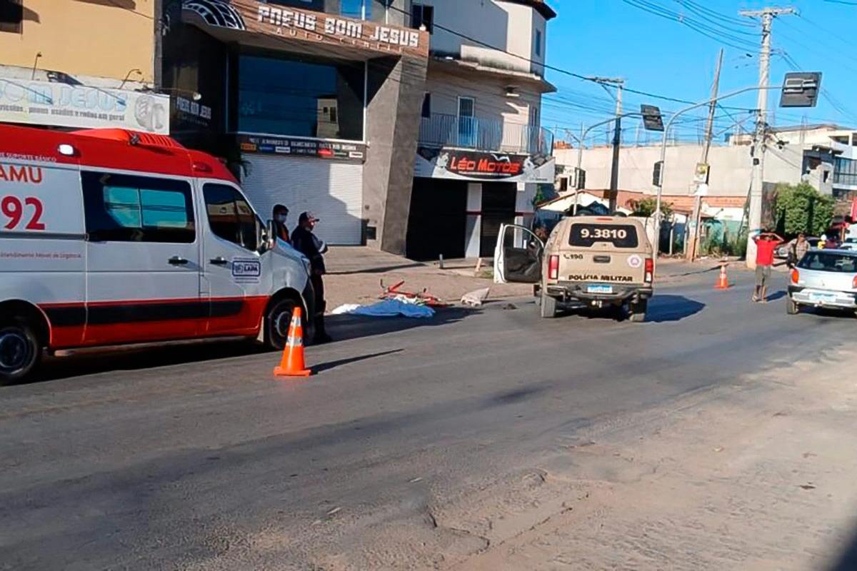 Ciclista morre após ser atropelado por carreta em Bom Jesus da Lapa