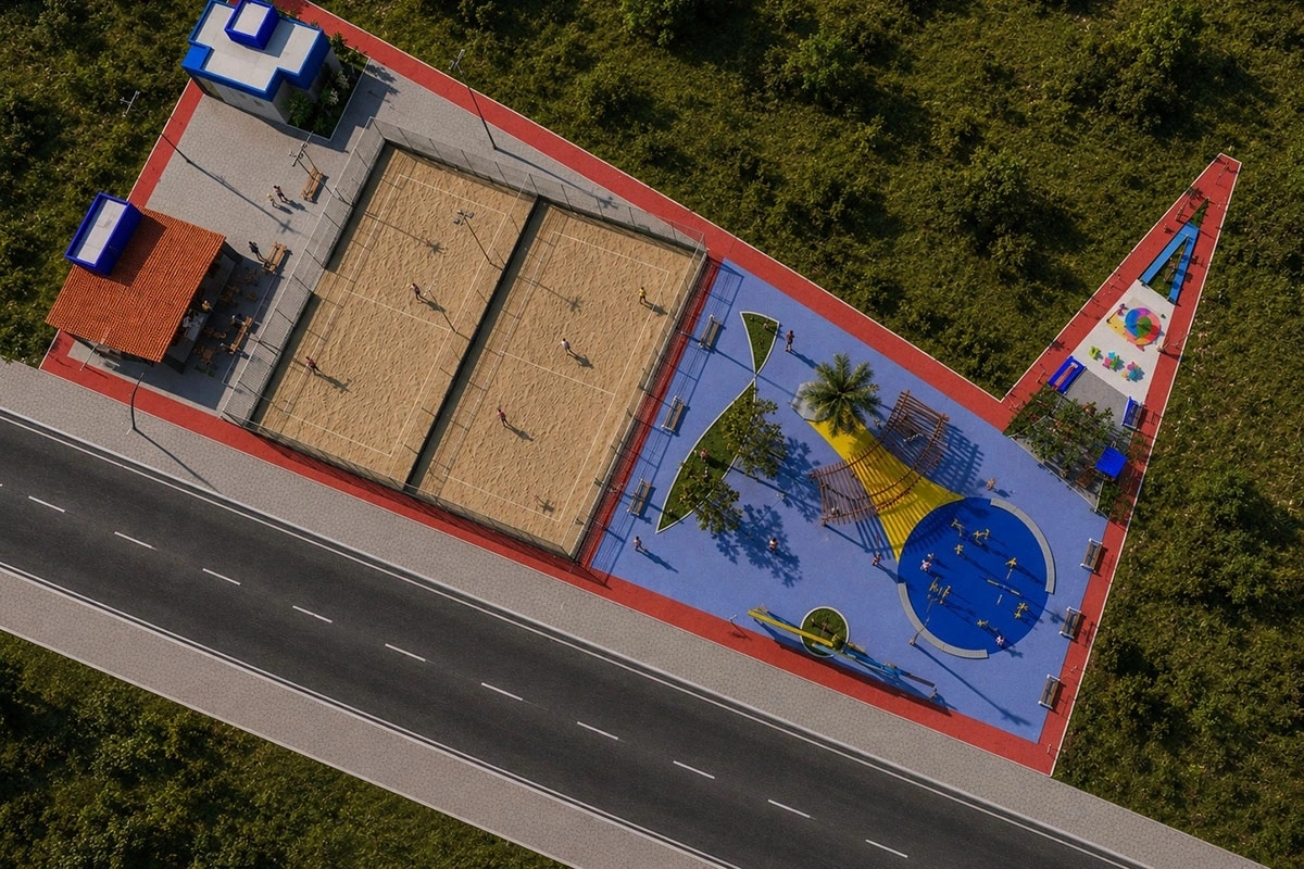 Prefeitura de Livramento apresenta projeto em 3D da futura Praça da Lagoa Zinho Tanajura