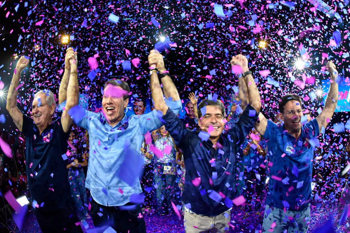 Convenção oficializa candidaturas da chapa da oposição na Bahia com ACM Neto, Zé Cocá, Angelo Coronel e João Roma