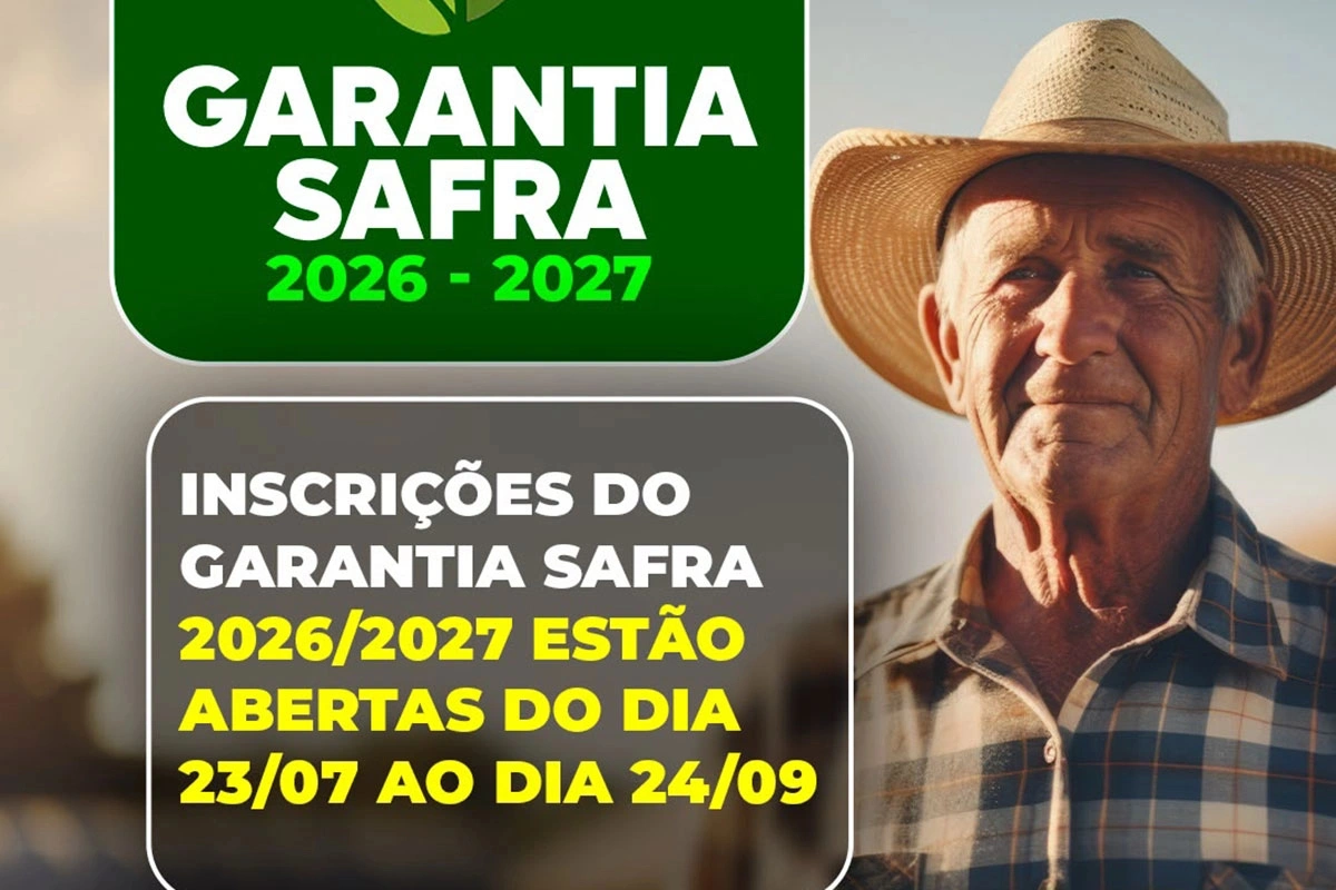 Prefeitura de Livramento de Nossa Senhora abre inscrições para o Garantia Safra 2026/2027