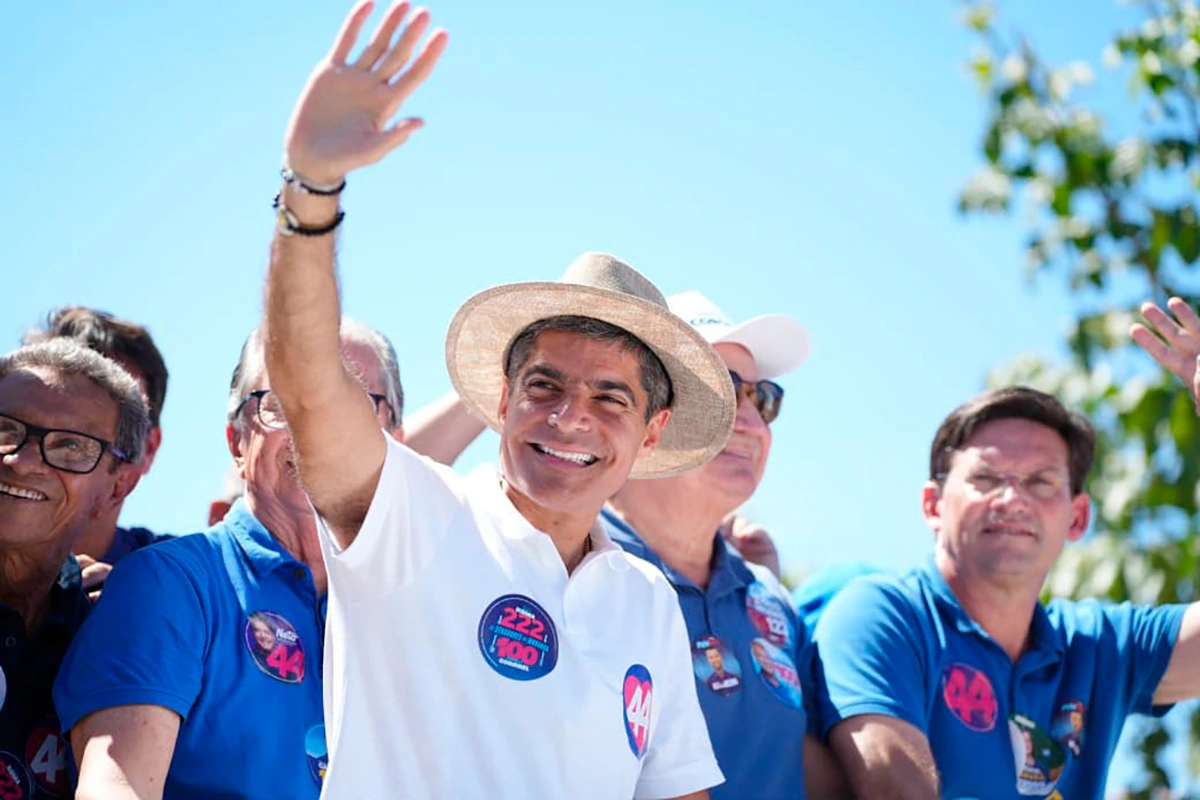 ACM Neto realiza caminhada de campanha em Brumado nesta sexta-feira (18)
