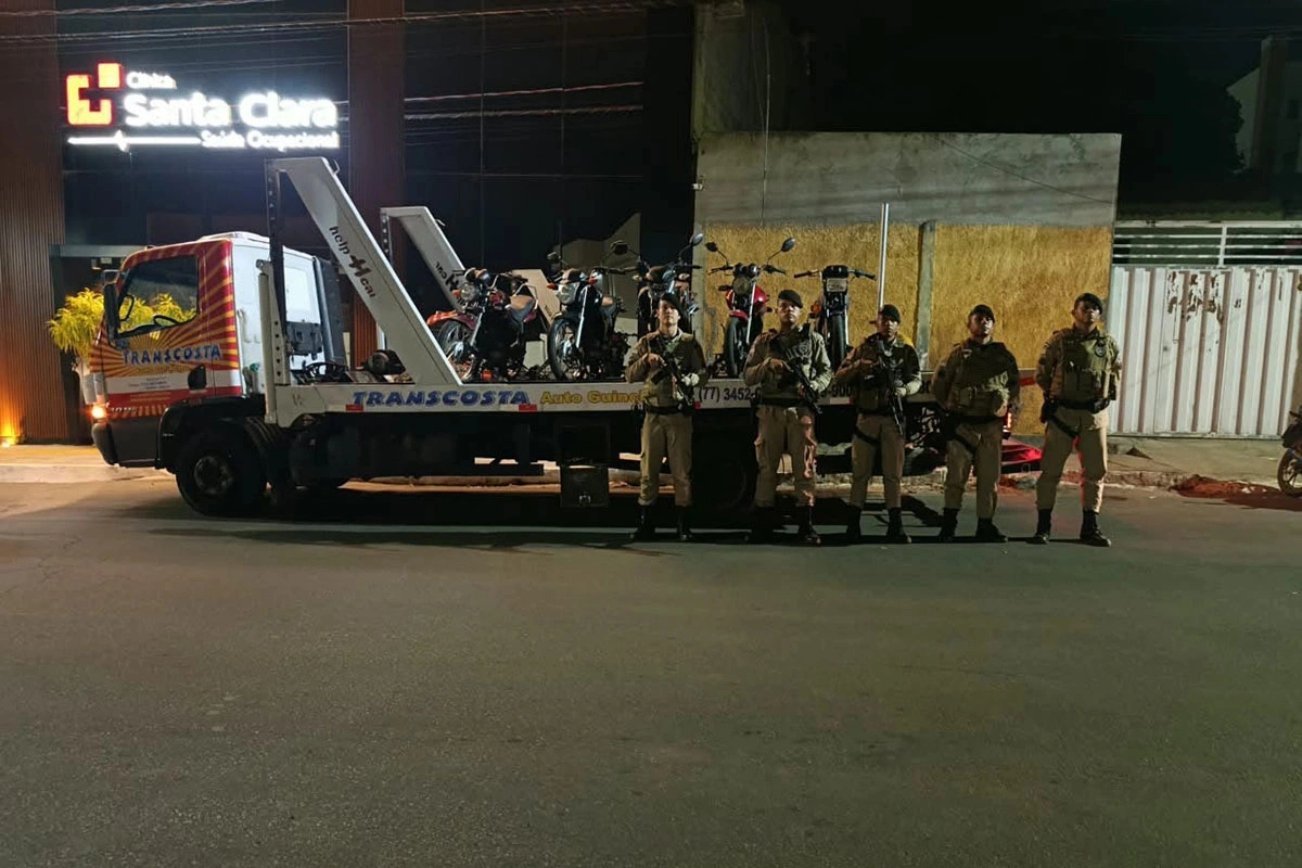 Operação Tolerância Zero mira motociclistas com escapamentos adulterados em Brumado