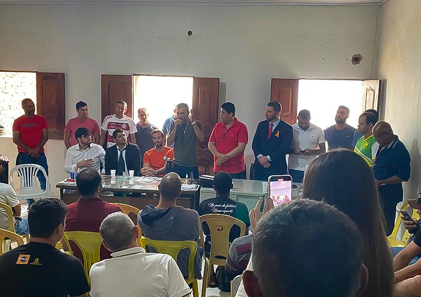 Marivaldo Santos Marques, Nanau, é reeleito presidente da Liga Desportiva Livramentense 