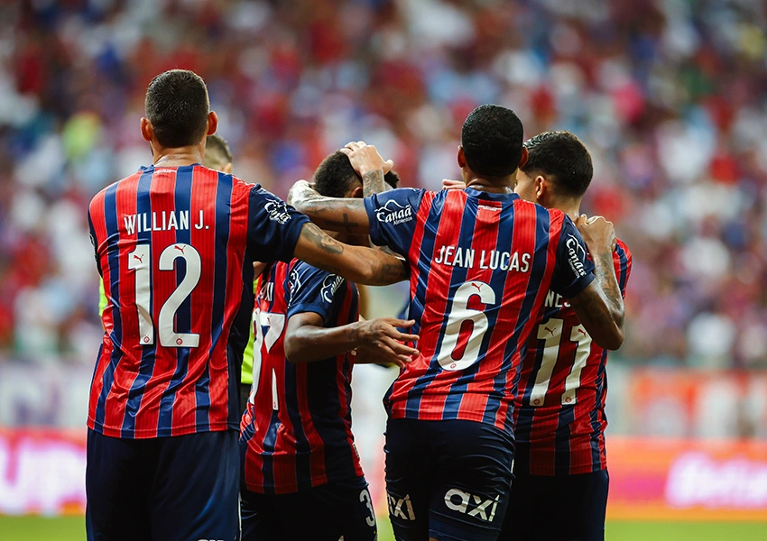 Bahia goleia Paysandu na Arena Fonte Nova e avança para as oitavas de final da Copa do Brasil