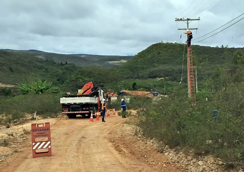 Fazenda em Jussiape é flagrada com maior furto de energia do ano na Bahia, diz Coelba