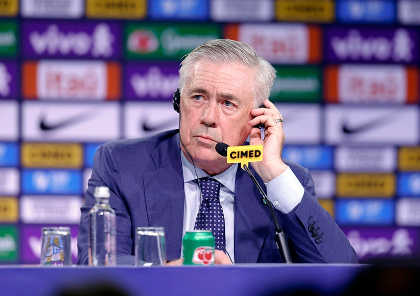 Carlo Ancelotti é apresentado e faz primeira convocação como técnico da Seleção Brasileira