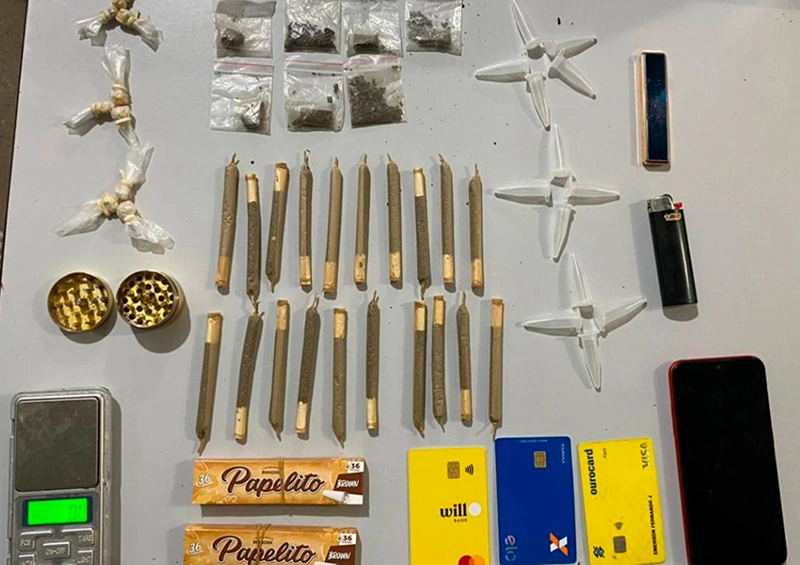 Homem é preso por tráfico de drogas e corrupção ativa em Rio do Pires