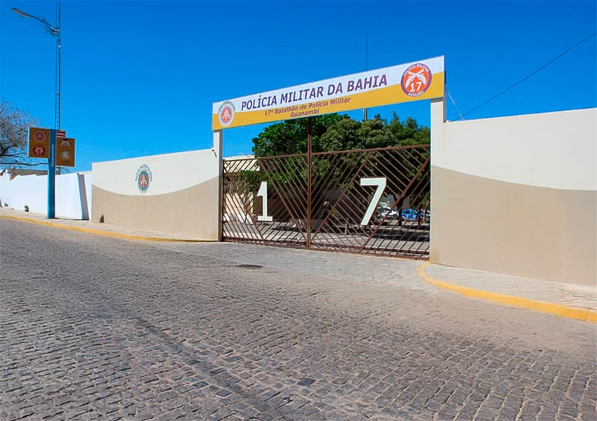 Homem de 26 anos é baleado após invadir área restrita do 17º BPM em Guanambi