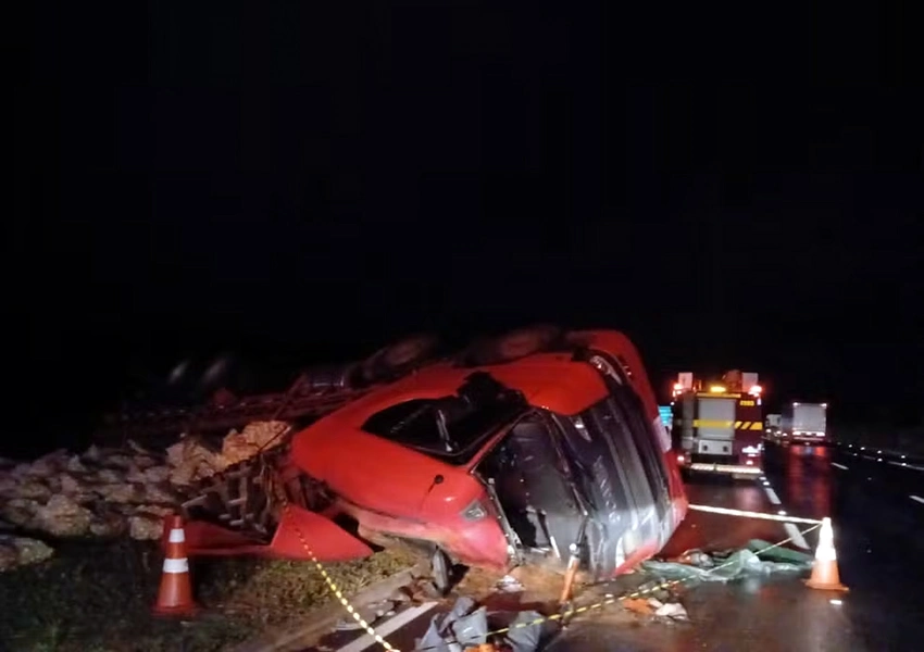 Jovem de Dom Basílio morre em acidente com caminhão em rodovia de Minas Gerais