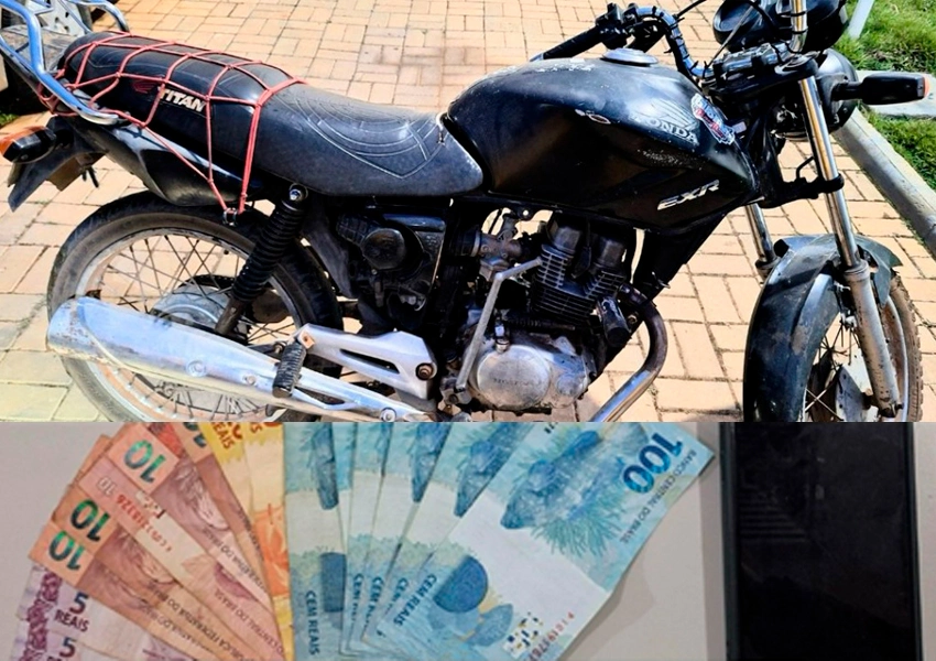 Polícia prende suspeito de sequestro e recupera motocicleta roubada em Barra do Choça