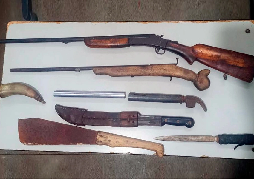 46ª CIPM cumpre mandado de justiça e apreende armas de fogo em Dom Basílio