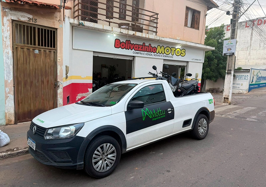 Bolivazinho Motos agora é revendedor autorizado Mottu em Livramento de Nossa Senhora