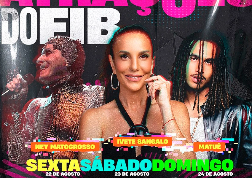 Festival de Inverno Bahia (FIB) anuncia primeiras atrações da edição de 2025